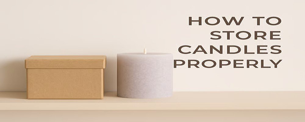 How to store candles properly with tips for long-lasting fragrance and even burn
